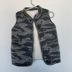 Camo winter vest